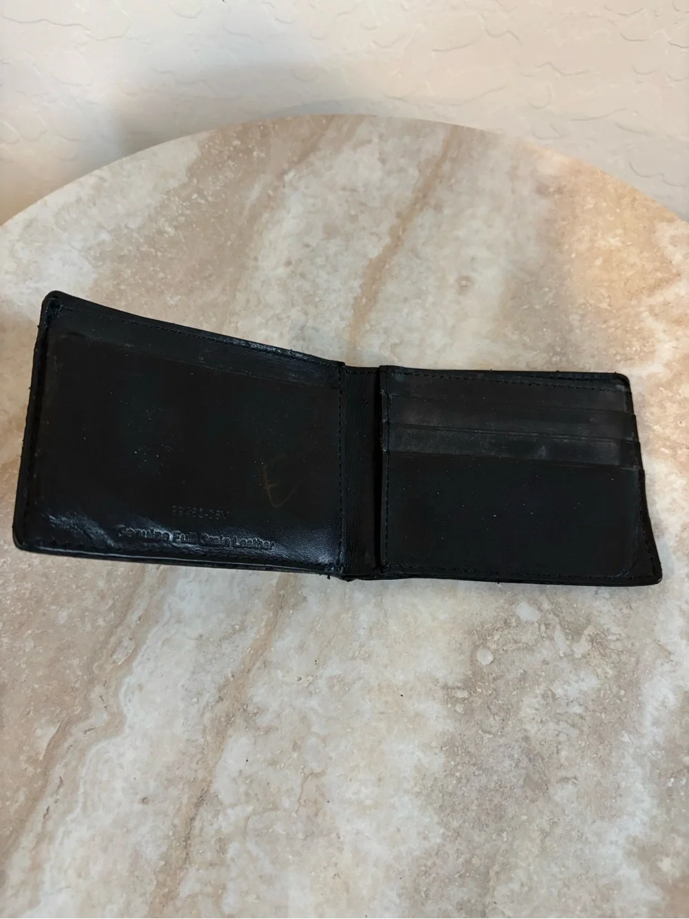 Harley Davidson Men's Black Leather Bifold Wallet